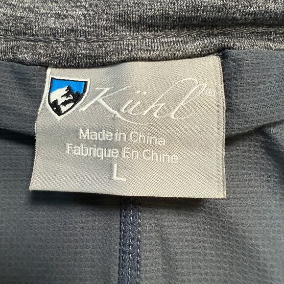 Women's Kuhl Gray Lightweight with Pocket‎ Activewear Tie Waist Skort Size L - Picture 3 of 9